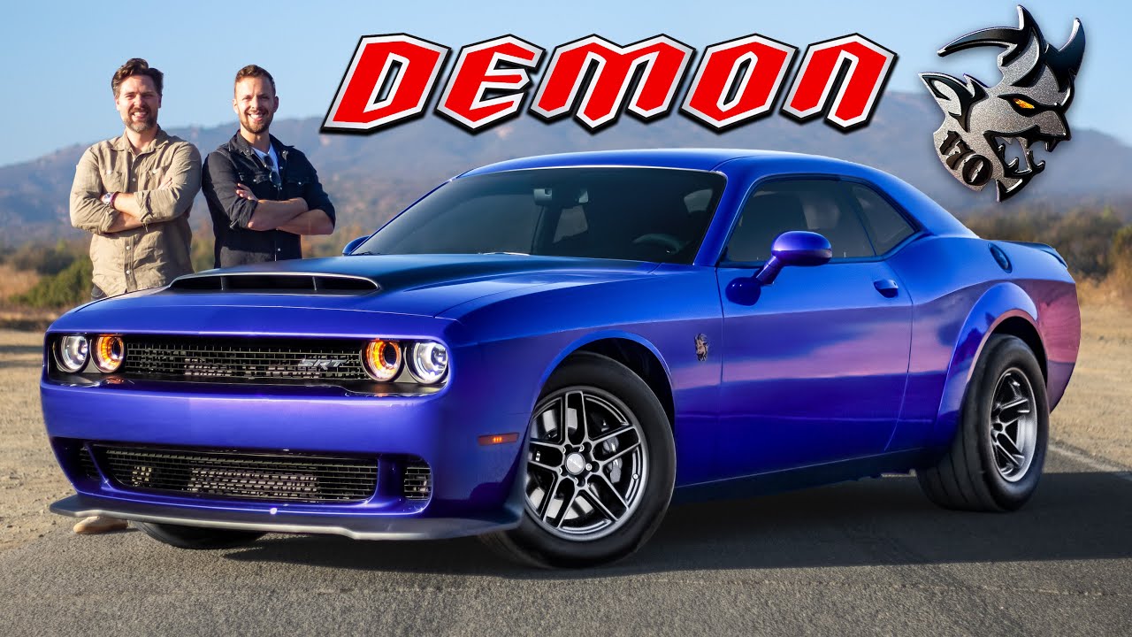 Dodge Demon 170 Review: Last True Muscle Car's Brutal Sendoff