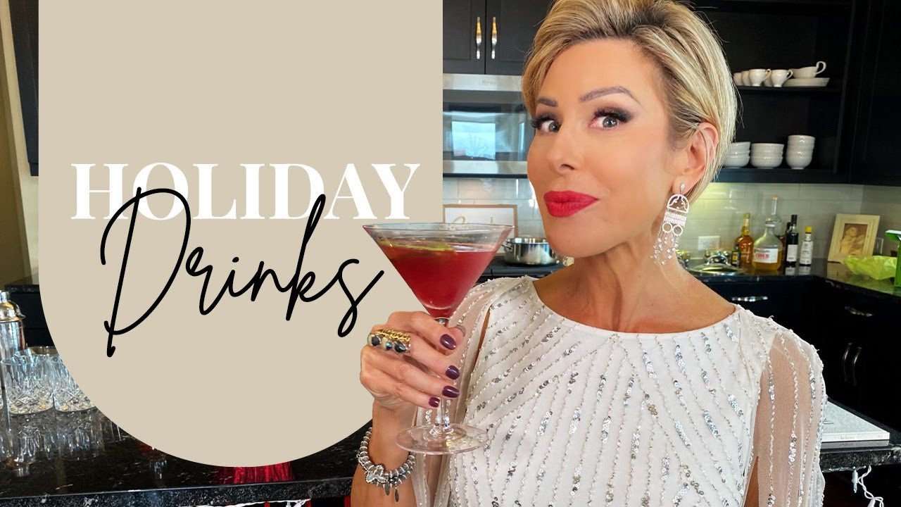 3 Easy Holiday Cocktails for Home Parties (Recipes Inside)