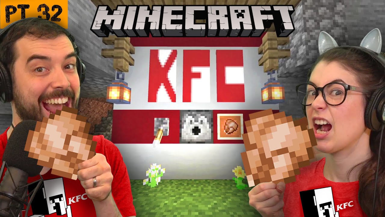 Build an Automated Chicken Cooker in Minecraft (KFC-Style Farm)