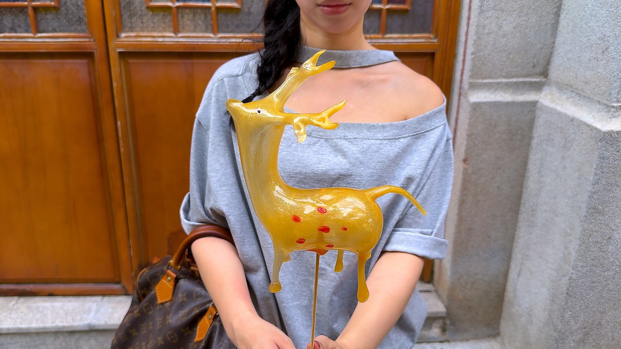 Chinese Blown Sugar Art: Crafting Edible Animal Sculptures