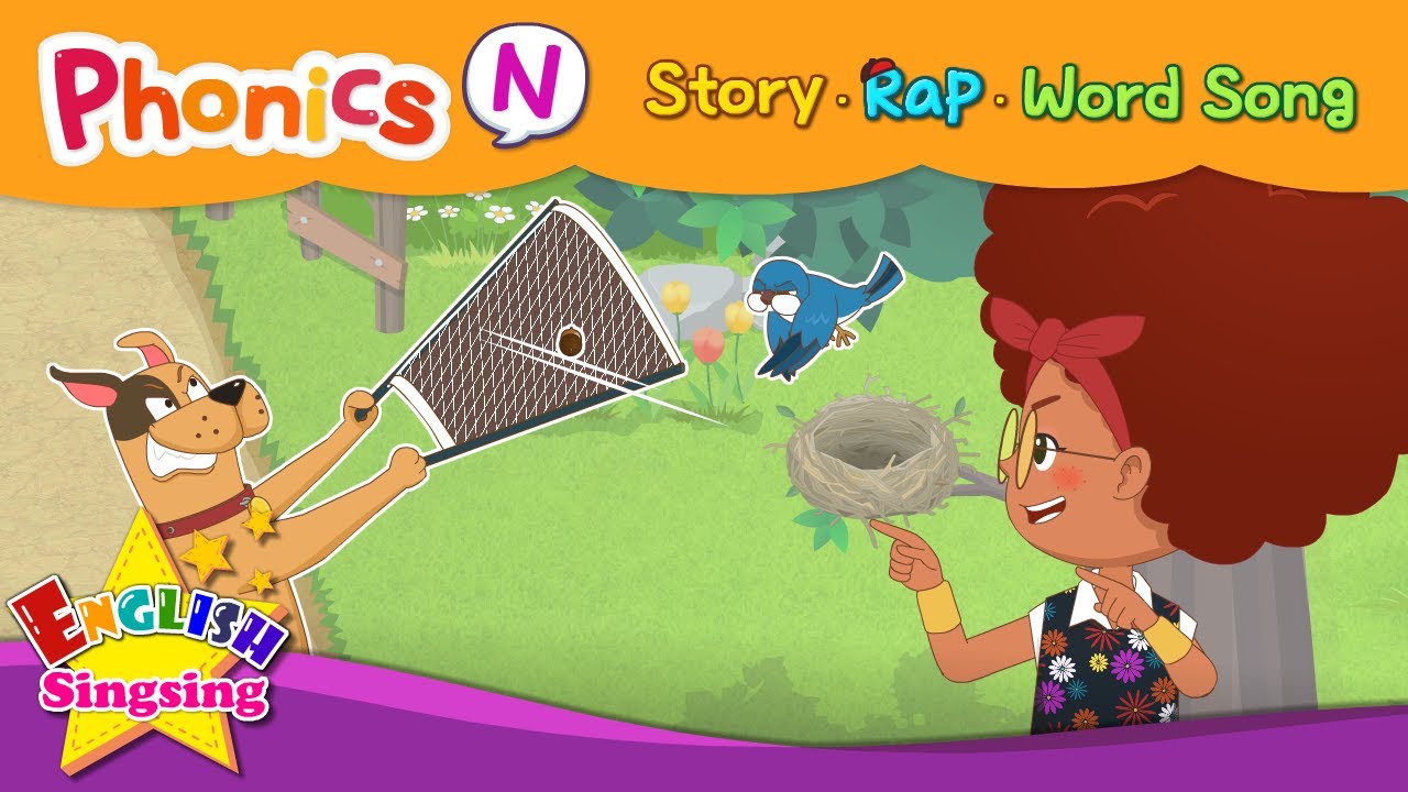 Teach Short E Phonics with Fun Bird Nest Story Song