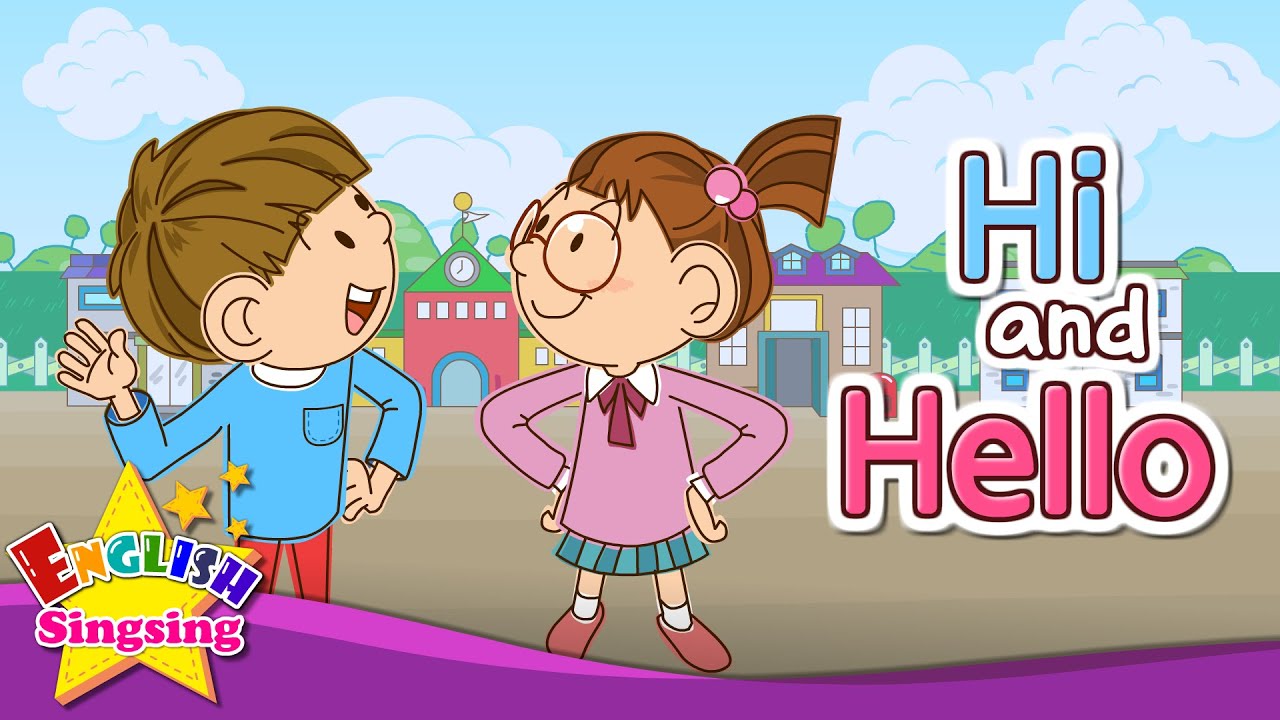 Fun & Easy English Greetings for Kids: Learn Hi, Hello, Bye