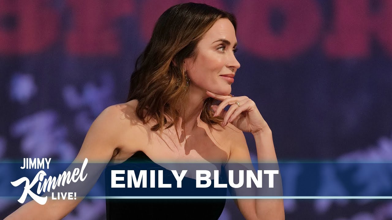 Emily Blunt on Parenting, Dwayne Johnson, and The Smashing Machine
