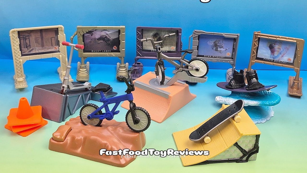 Burger King's 2001 X Stunts Sports Toys: Retro Review & Collecting Guide