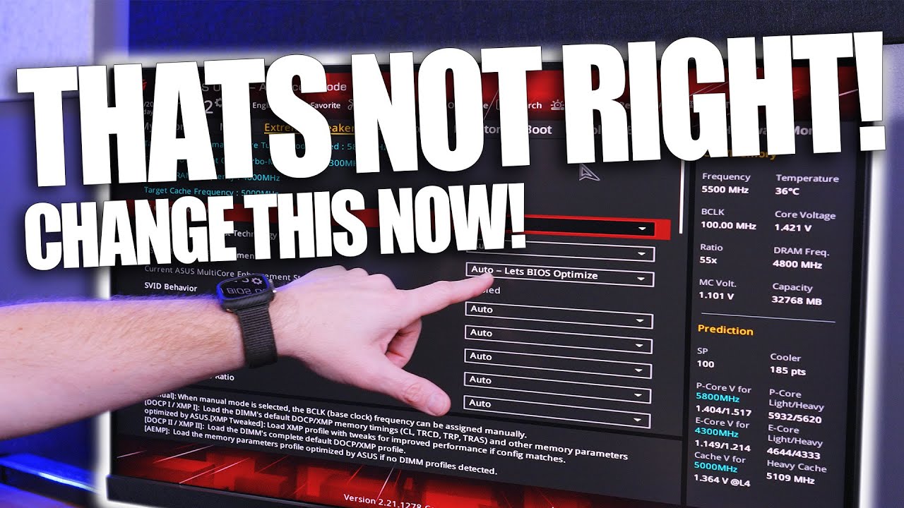 Fix Intel 13th/14th Gen i9 Instability: BIOS Settings Guide