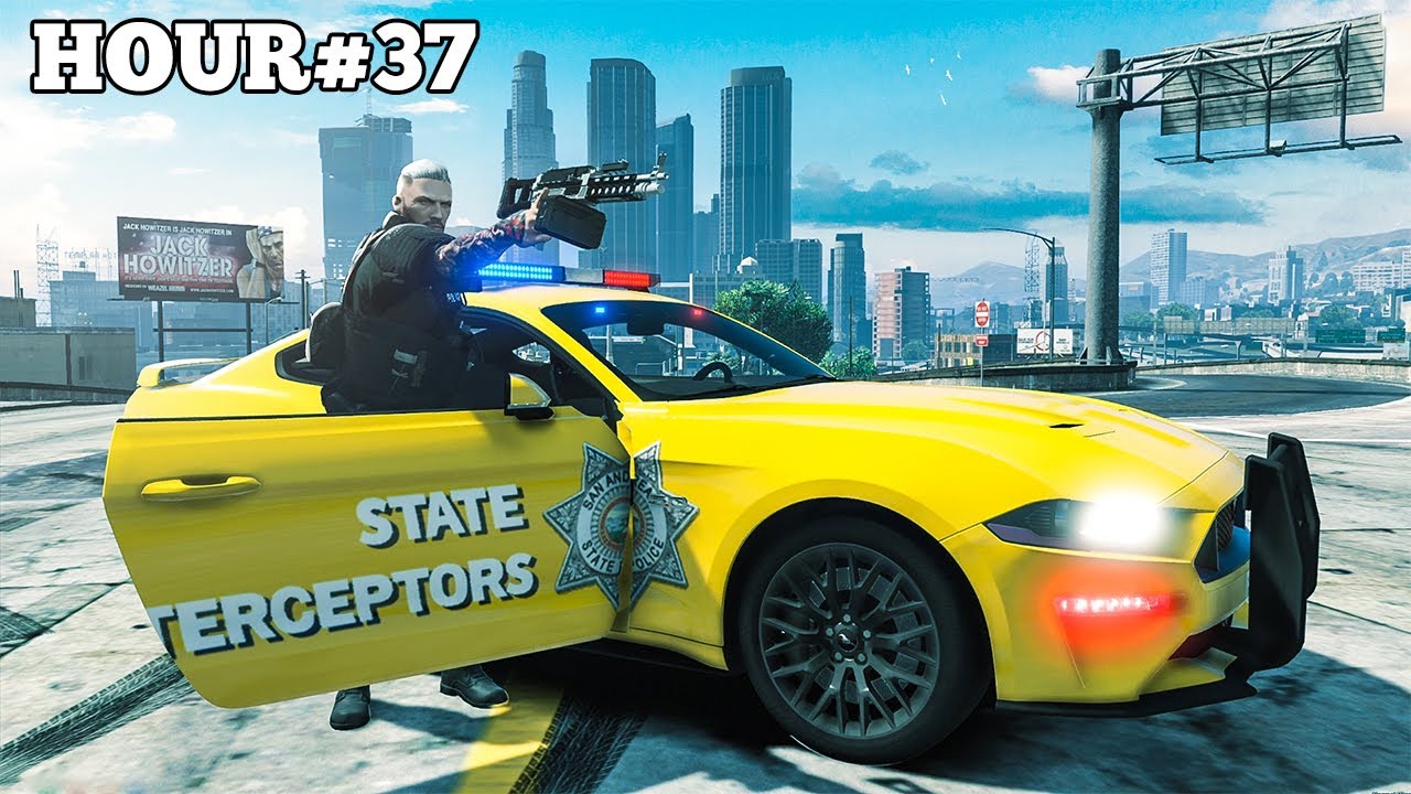 50-Hour GTA 5 Cop Reveals Hilarious Crime Fighting Tactics