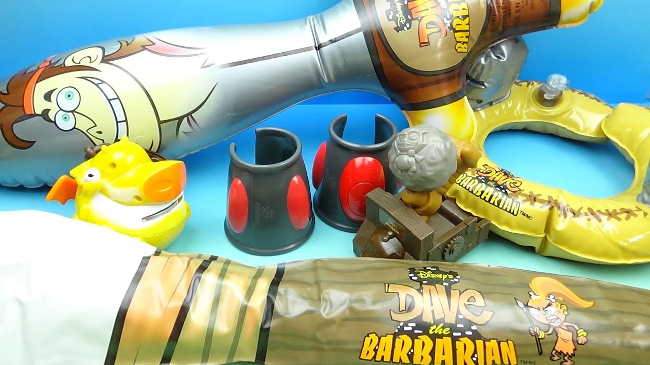 2004 McDonald's Disney Dave Barbarian Toys: Ultimate Collector Review