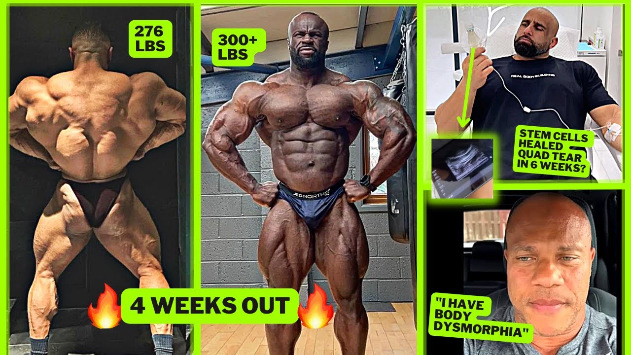 Pro Bodybuilding Updates: Stem Cells, Prep Progress & Mental Health