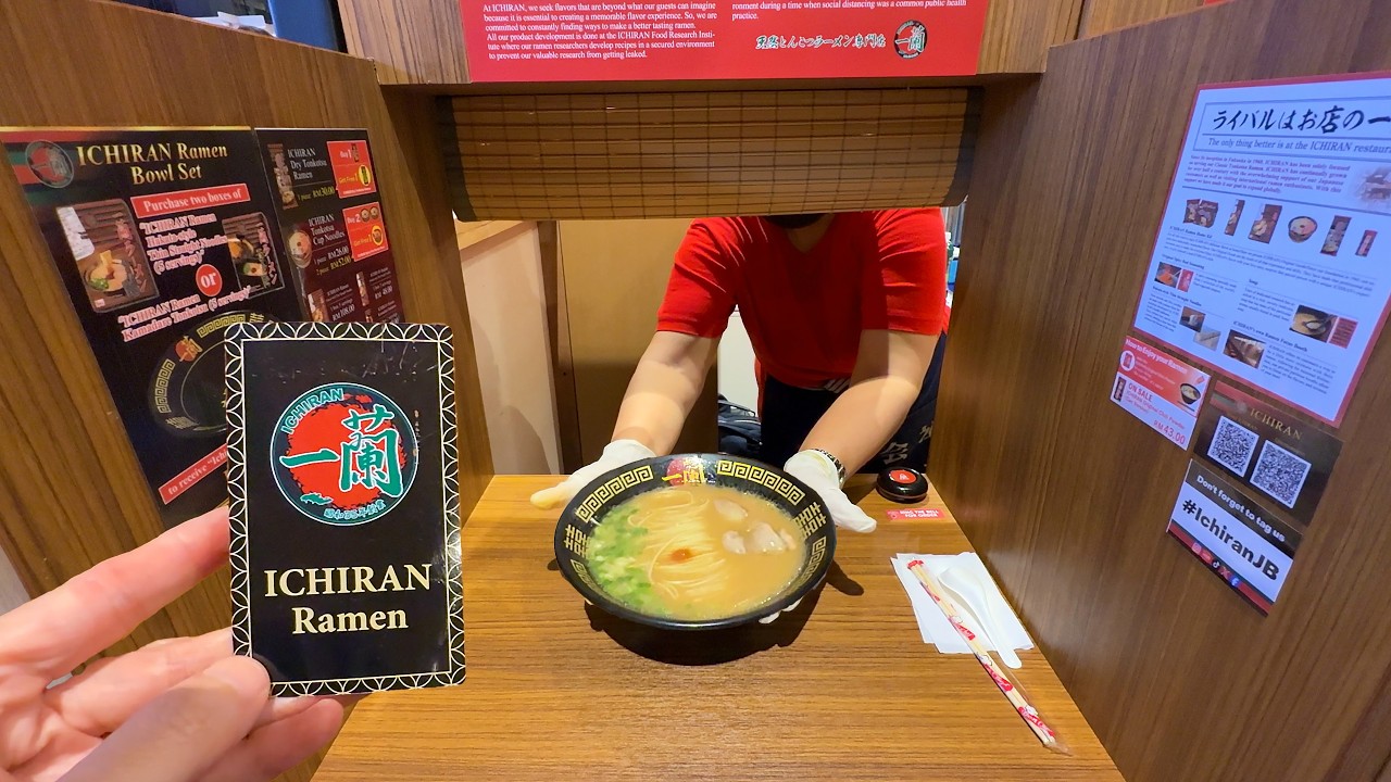 Ichiran Malaysia Pop-Up Review: Booth Experience & Kit Ramen