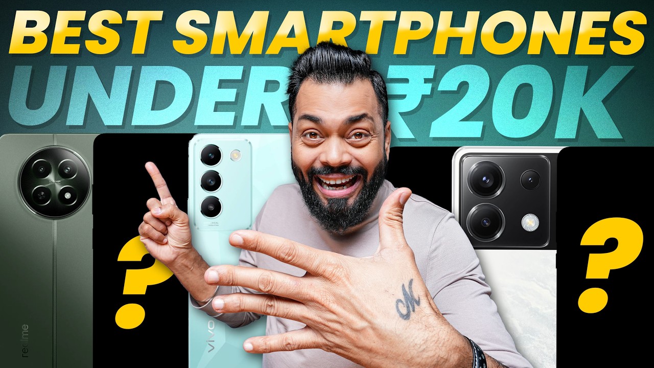 Top 5 Best Smartphones Under ₹20,000 (2024 Expert Picks)