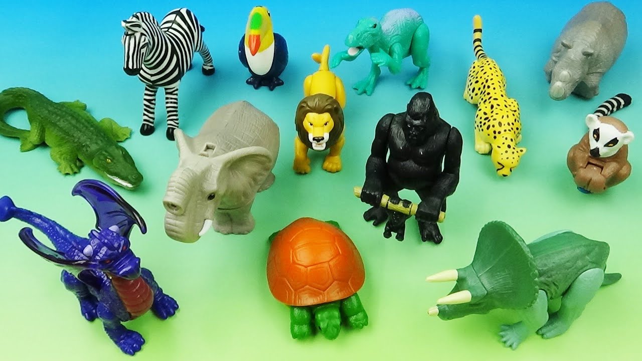 Vintage 1998 Disney Animal Kingdom McDonald's Toys Reviewed