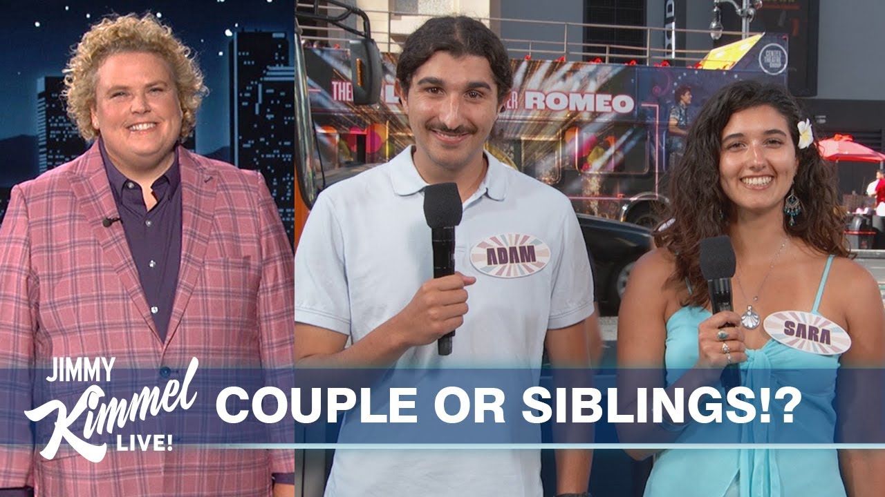 Jimmy Kimmel's Hilarious Couple or Siblings Game Explained