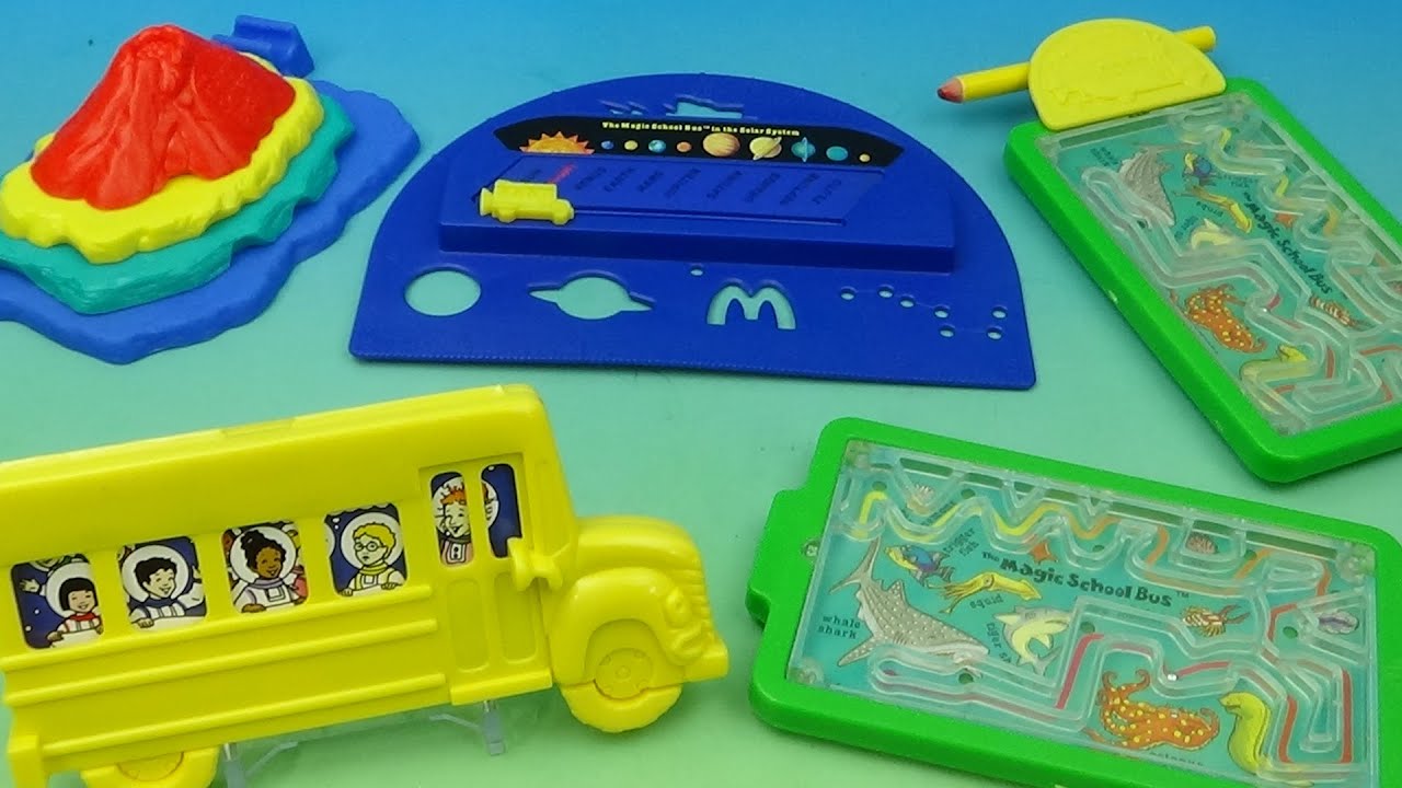 1994 Magic School Bus McDonald's Toys: Retro Educational Review