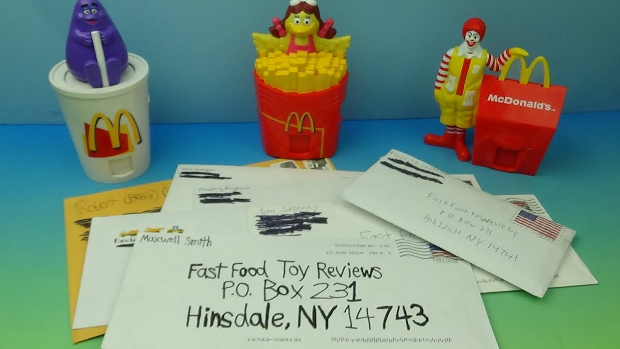 Fast Food Toy Fan Mail: Nostalgia & Community Connection