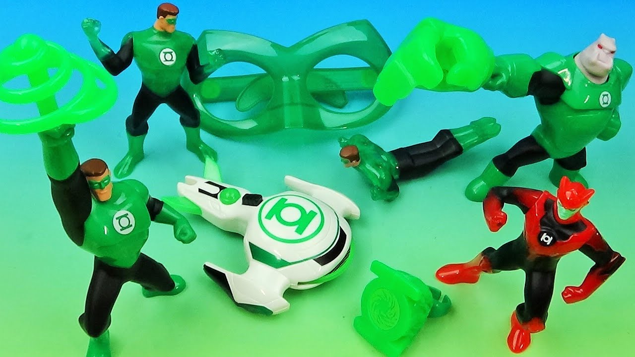 2012 Green Lantern McDonald's Toys: Full Collector's Review