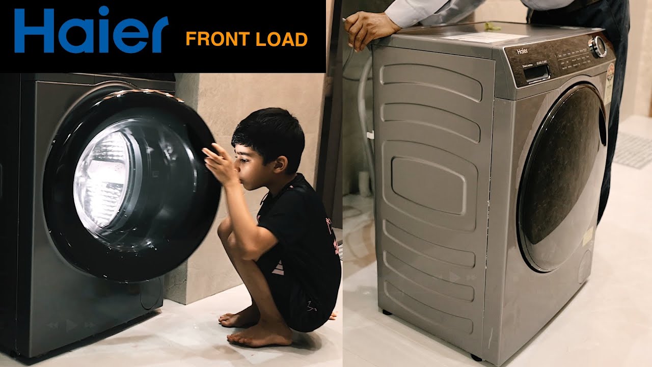 Haier Front Load Washer Review: Silent Direct Drive & Smart Features