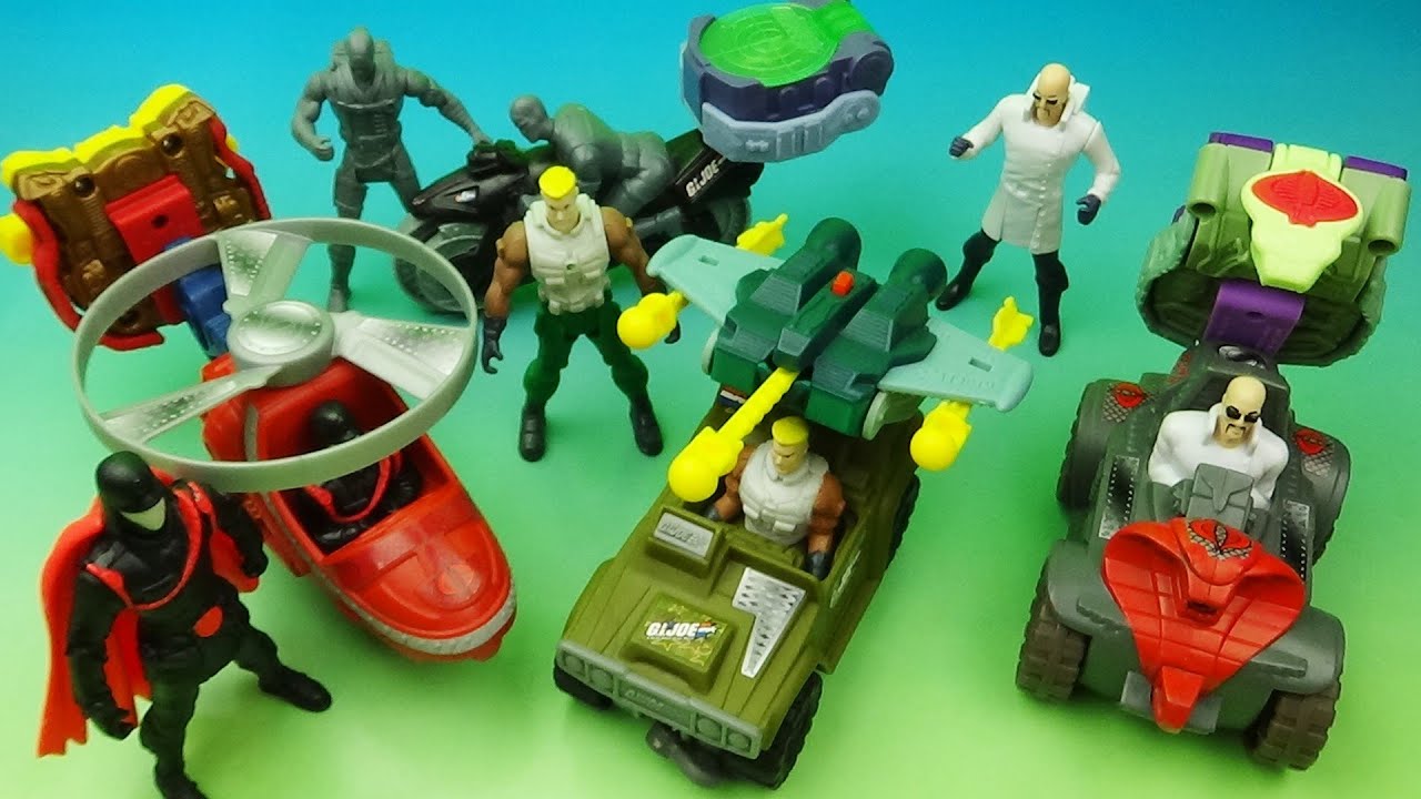 2004 McDonald's GI Joe Valor vs Venom Toys Review & Collector's Guide