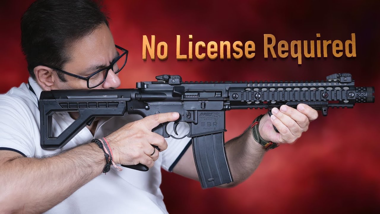 Crosman DPMS SBR: License-Free Air Rifle in India