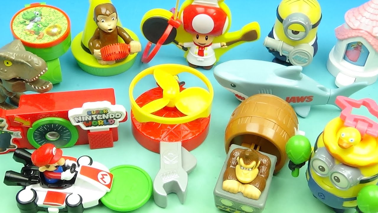Universal Studios Japan McDonald's 2024 Toy Set Review