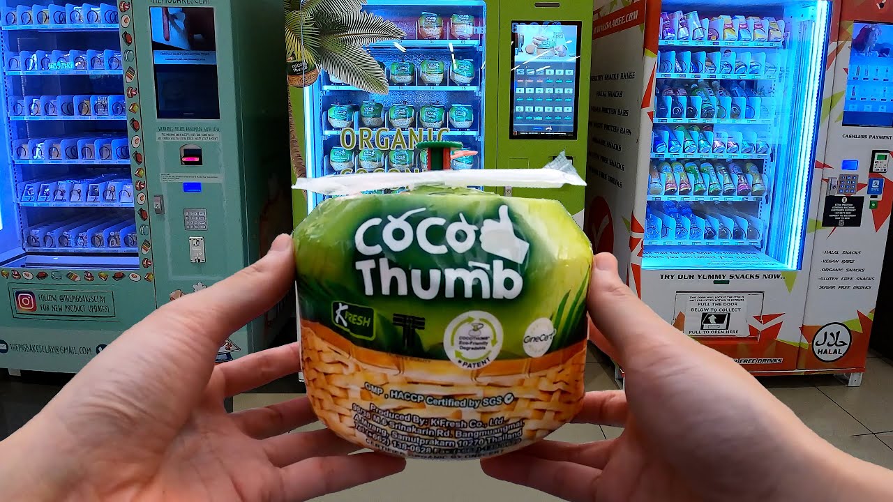 How to Extract Coconut Meat After Using Vending Machines