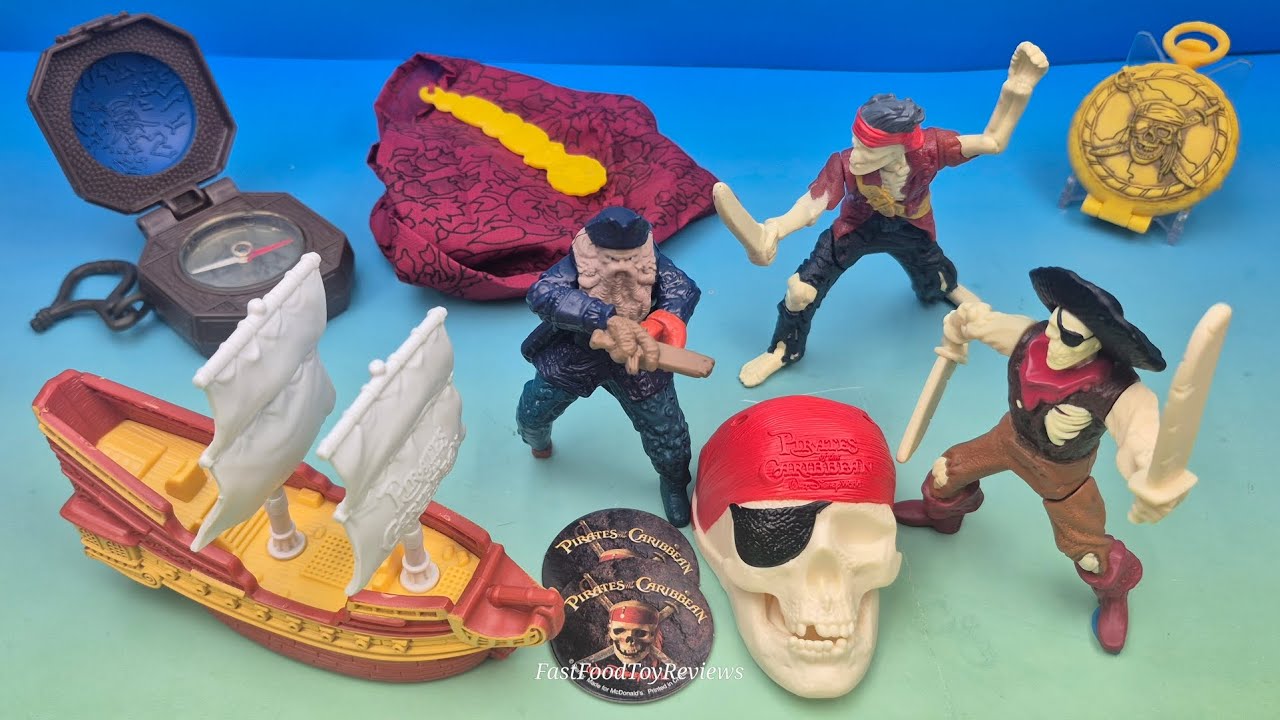 McDonald's 2008 Pirates Toys: Ultimate Collector's Guide & Review