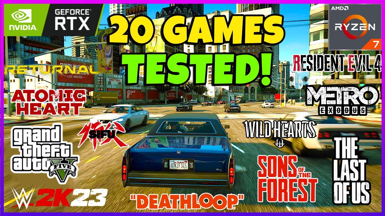RTX 3070 Ti & Ryzen 7 5800X: 20 Game Benchmarks 2023