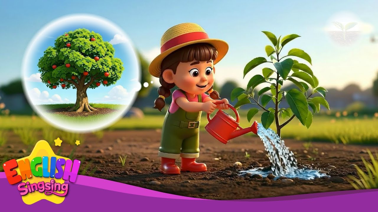 How Apple Trees Grow: Fun Lesson for Kids (Song & Activities)