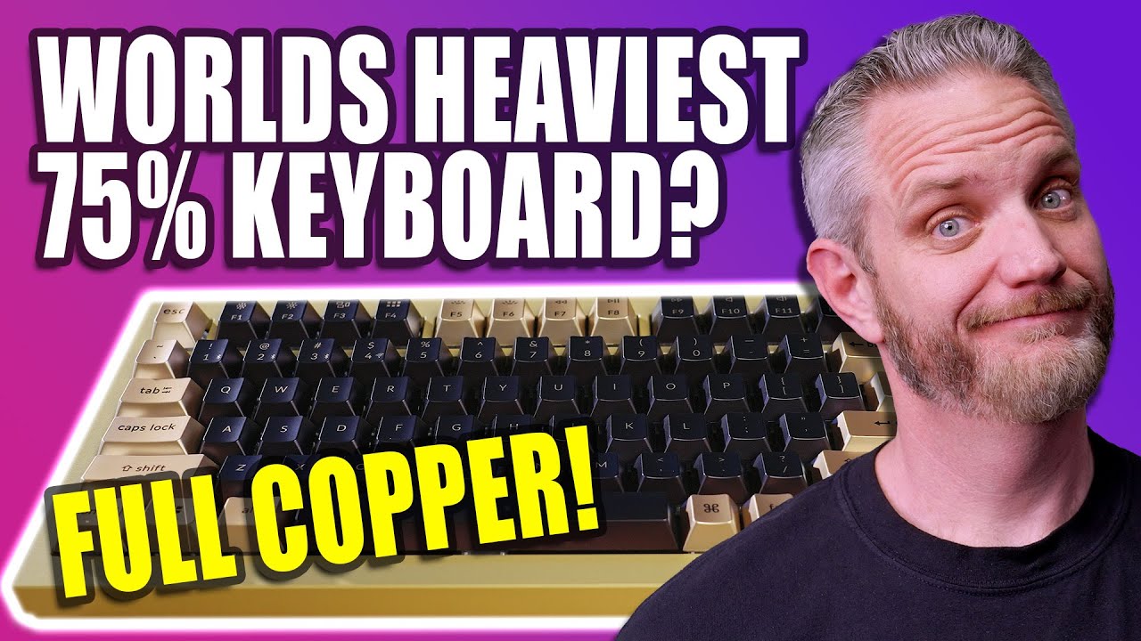 Keychron Copper Q1 Review: Ultimate Heavyweight Keyboard
