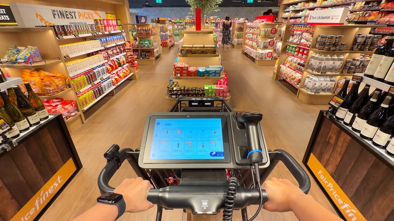 AI Shopping Carts in Singapore: Future Supermarket Experience