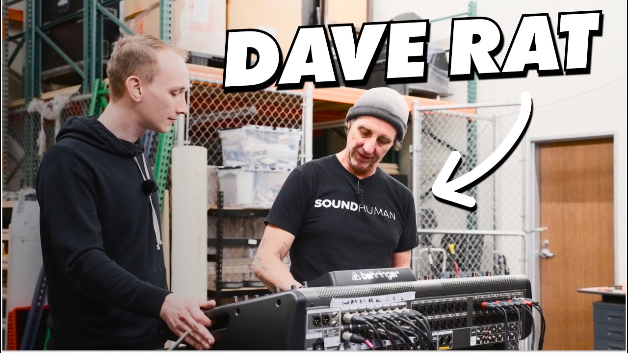 Dave Rat Sound Lab Tour: Inside 60,000-Watt Speaker Innovation