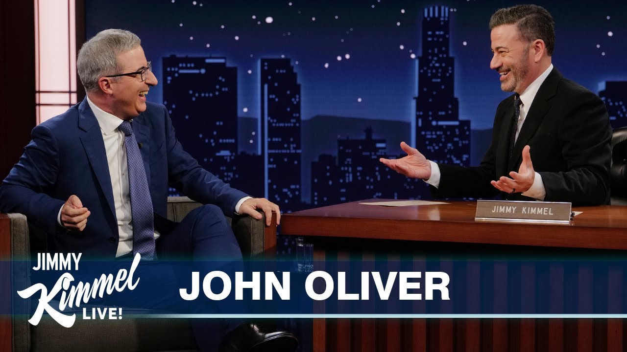 John Oliver on Emmys, Kimmel & Stand-Up Chaos