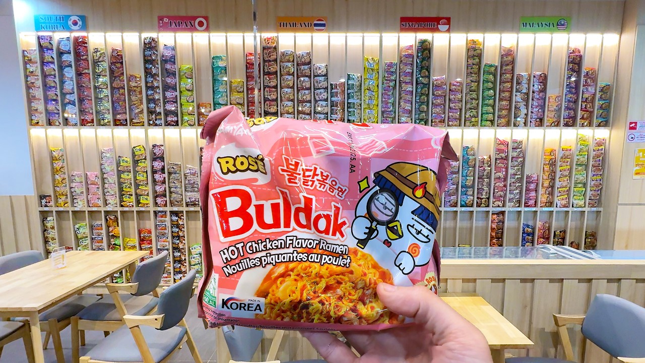 Malaysia's First 24-Hour Instant Noodle Cafe Experience