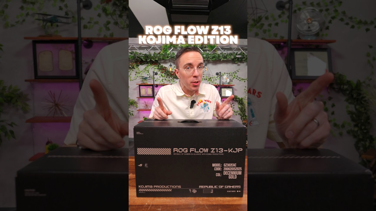 ROG Flow Z13 Kojima Edition: Premium Gaming Tablet Review