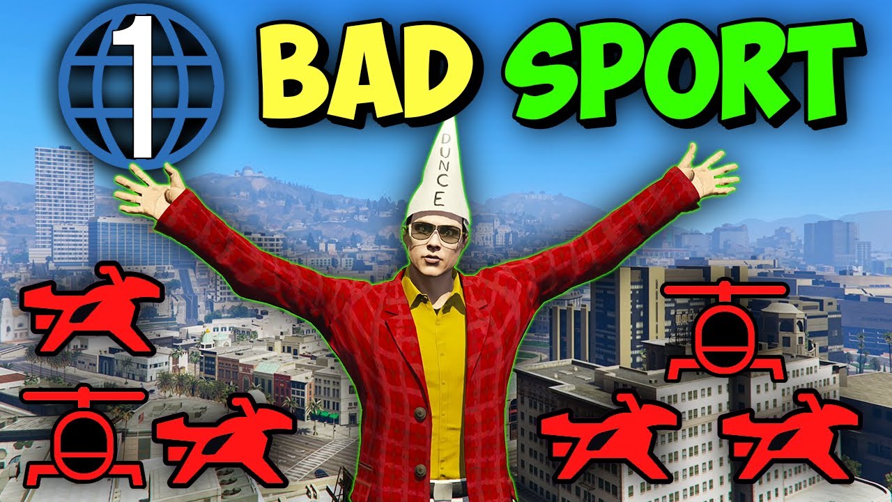 Survive GTA Bad Sport Lobby: Level 1 to $1M Guide