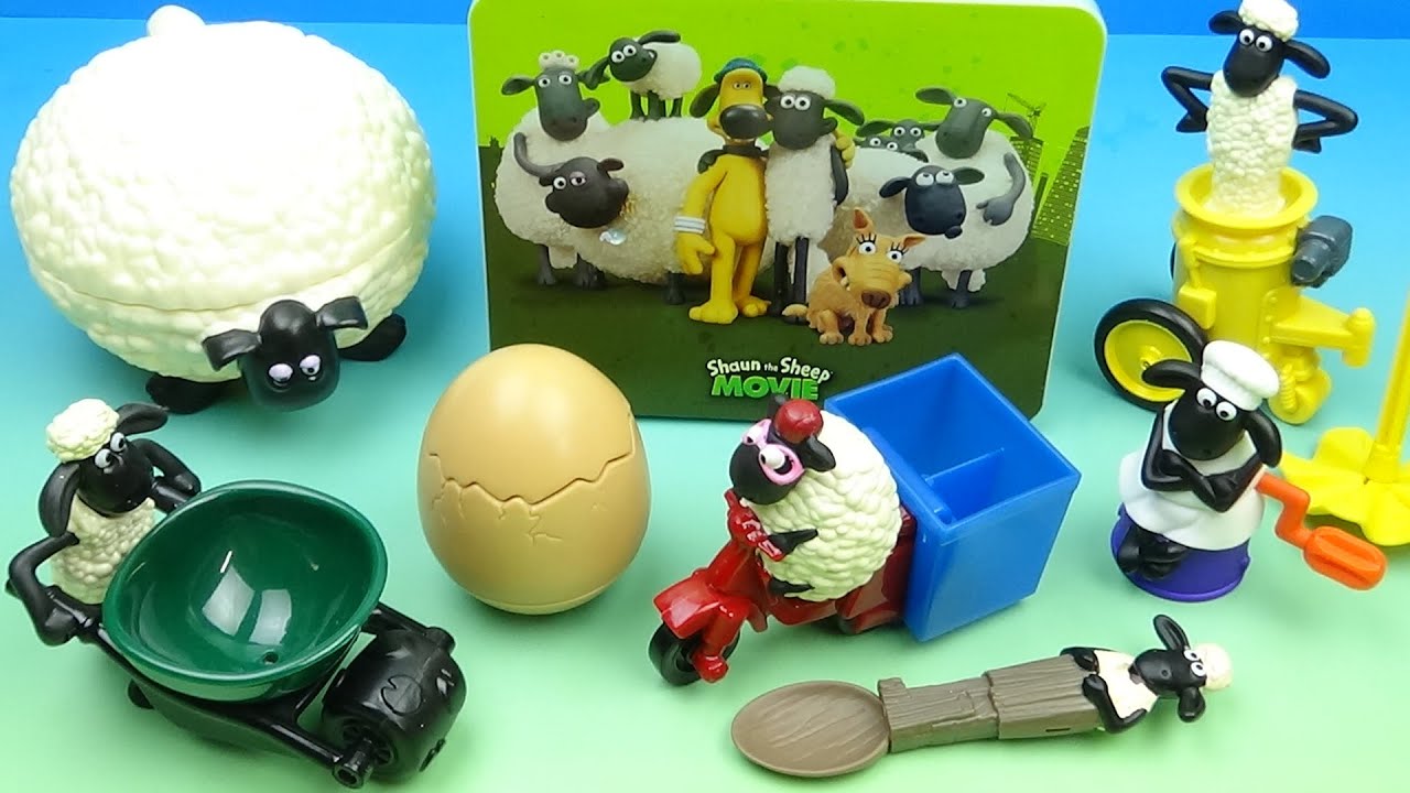 2014 Shaun the Sheep Happy Meal Toys: Ultimate Collector's Review