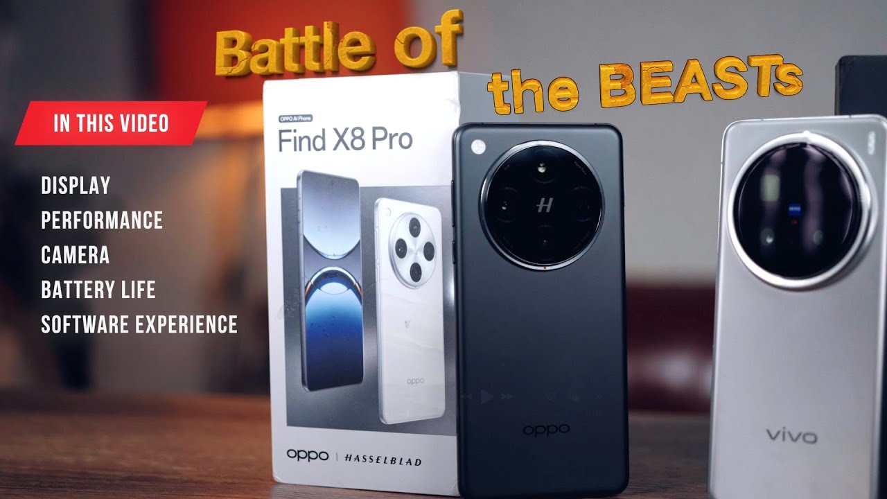 Oppo Find X8 Pro vs Vivo X200 Pro: Ultimate Camera Showdown