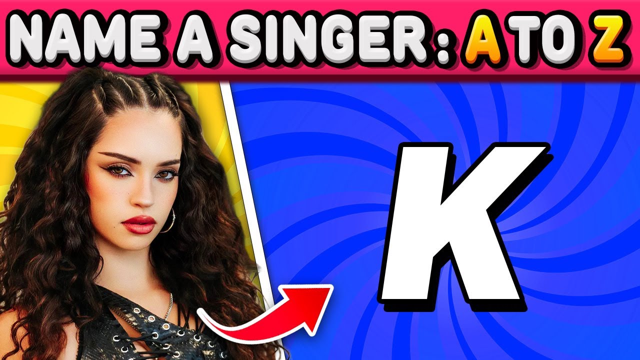 A-Z Singer Challenge: Test Your Music Knowledge