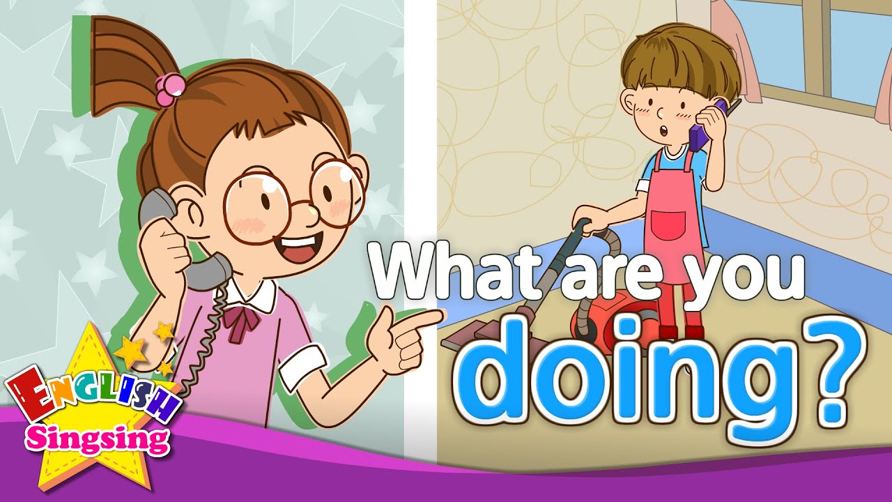 Teach Kids Present Continuous Tense with Fun Activities