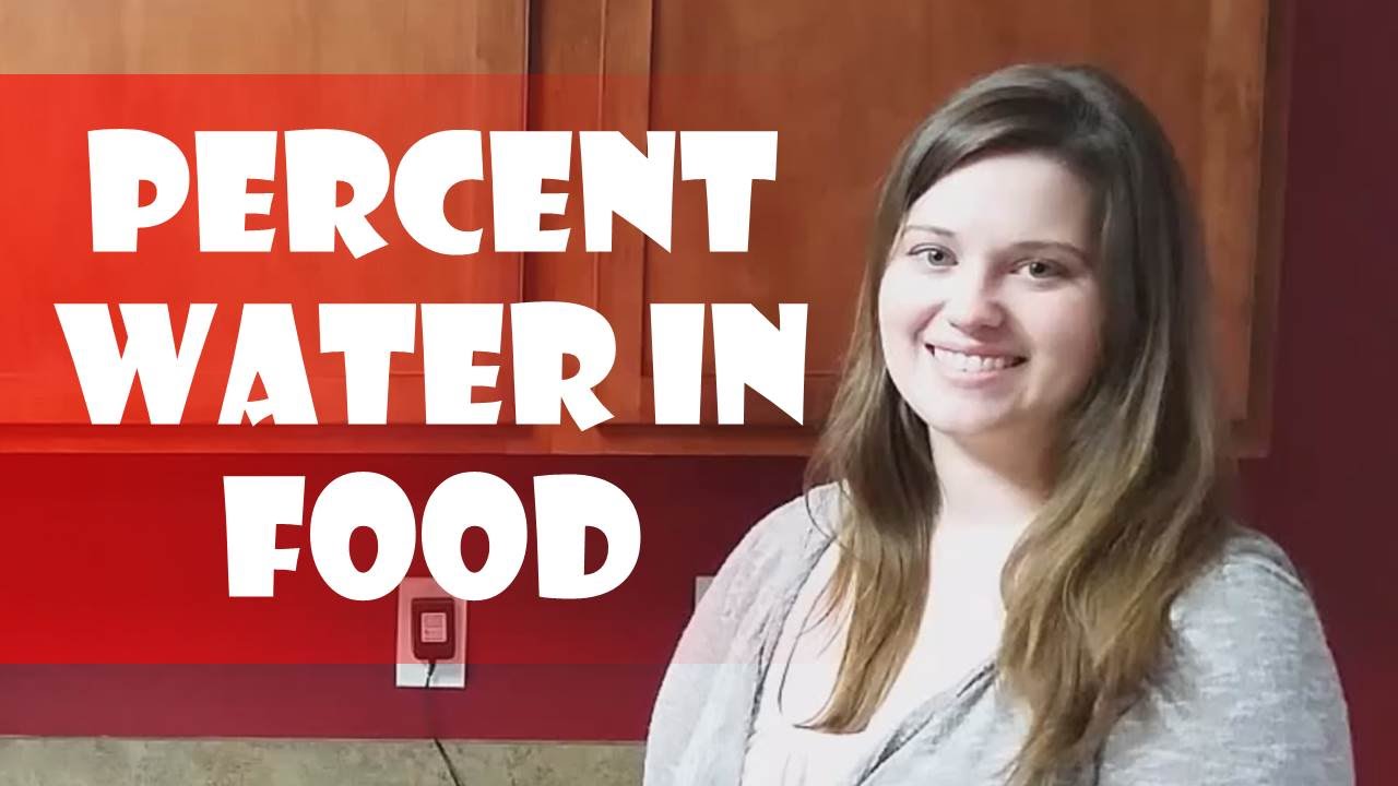 Measure Water Content in Fruits and Vegetables: Home Experiment