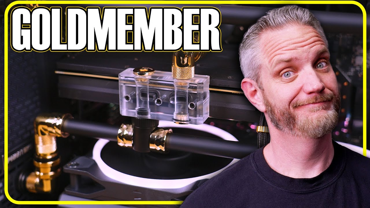 Gold Member PC Build: Extreme Water Cooling Performance