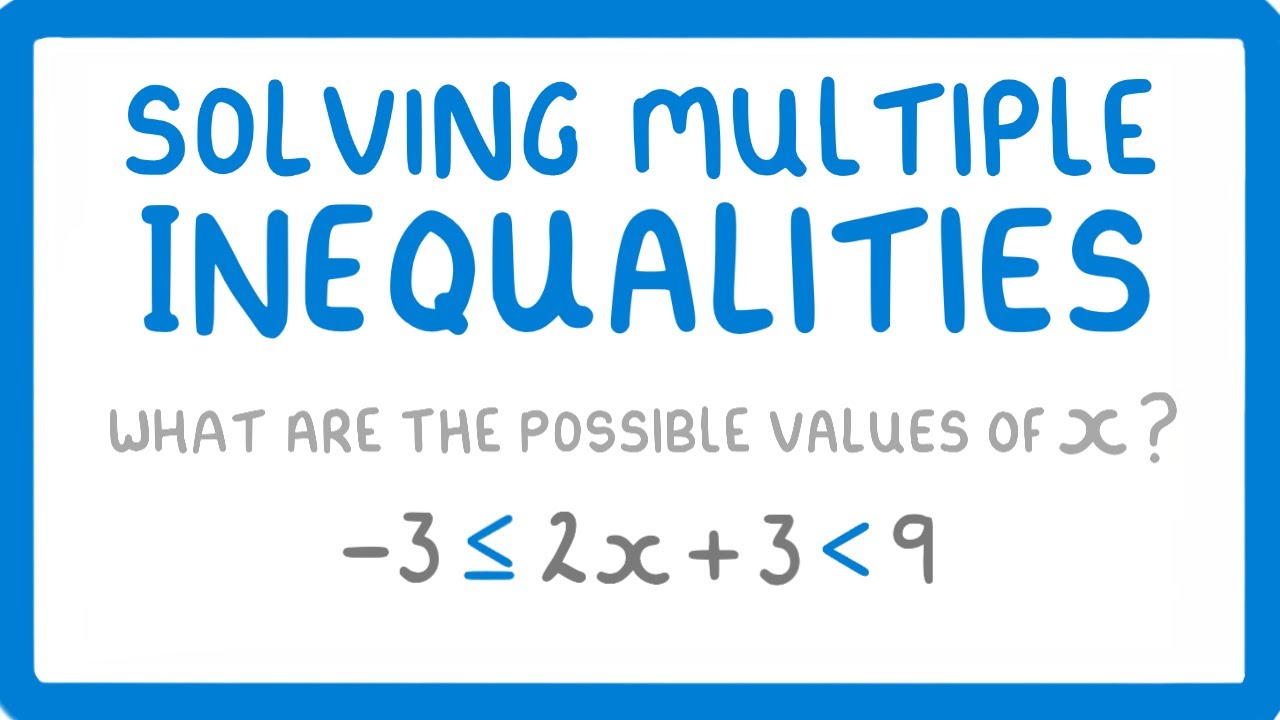 Master Compound Inequalities: Solve Double-Sided Problems in 3 Steps