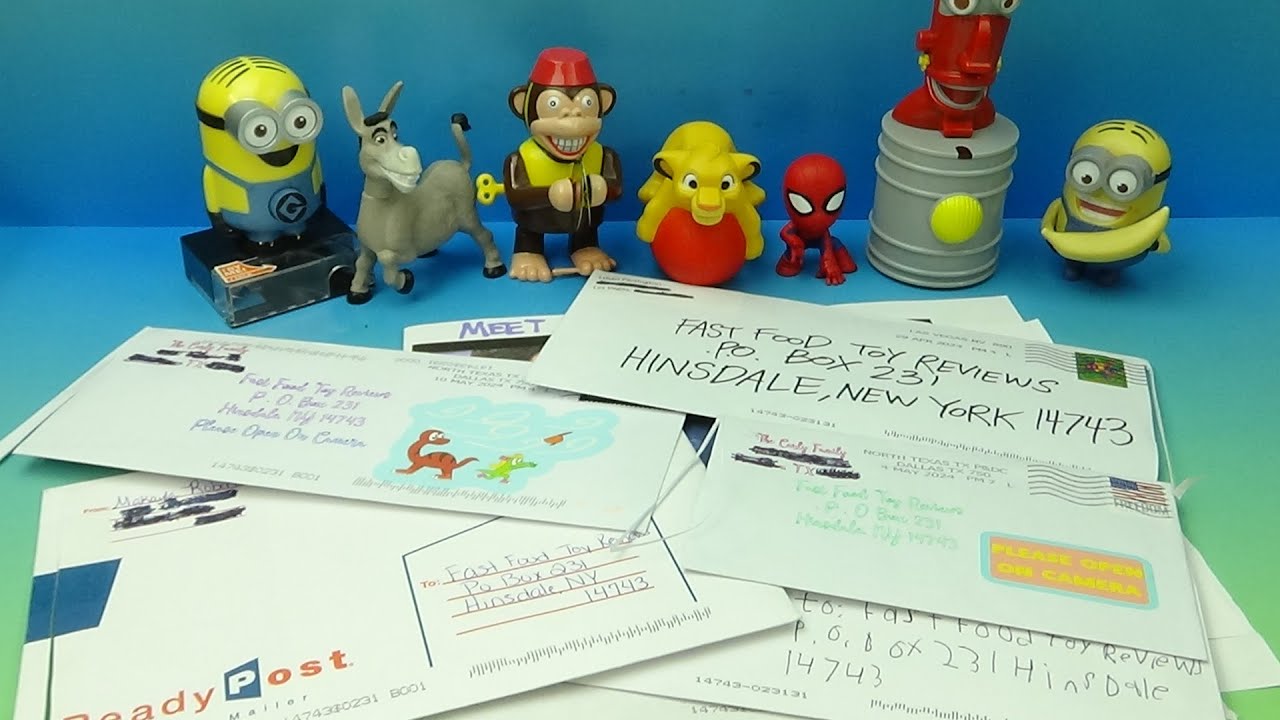 How to Send Fan Mail to Fast Food Toy Reviews