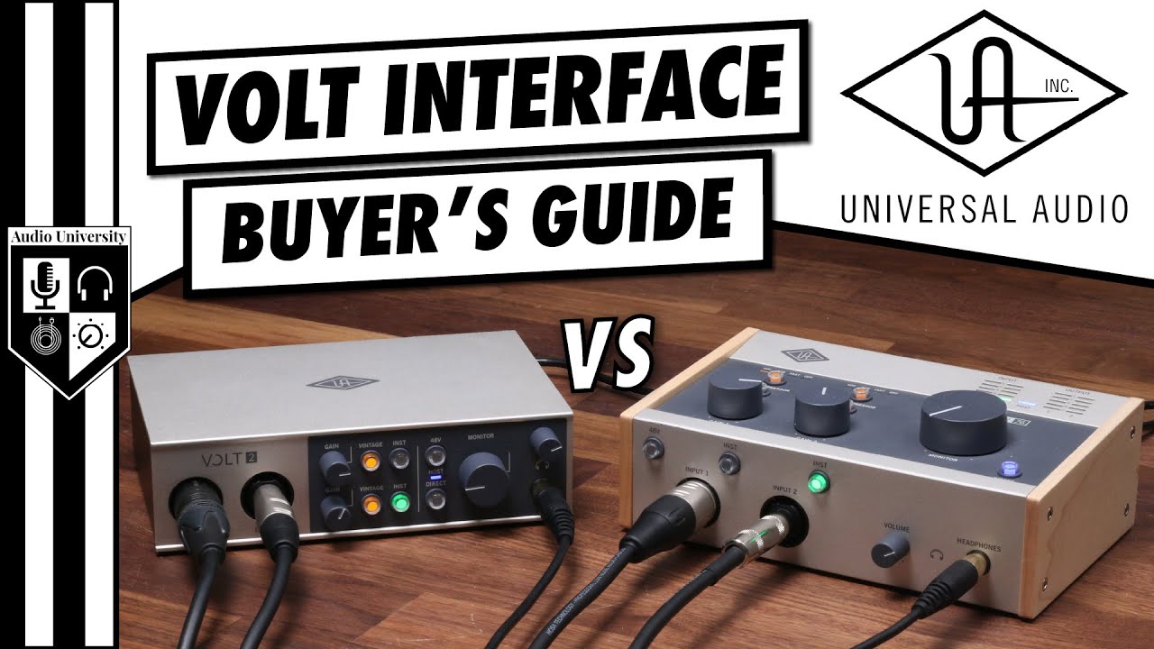 Universal Audio Volt Interface Buyer's Guide: Find Your Match