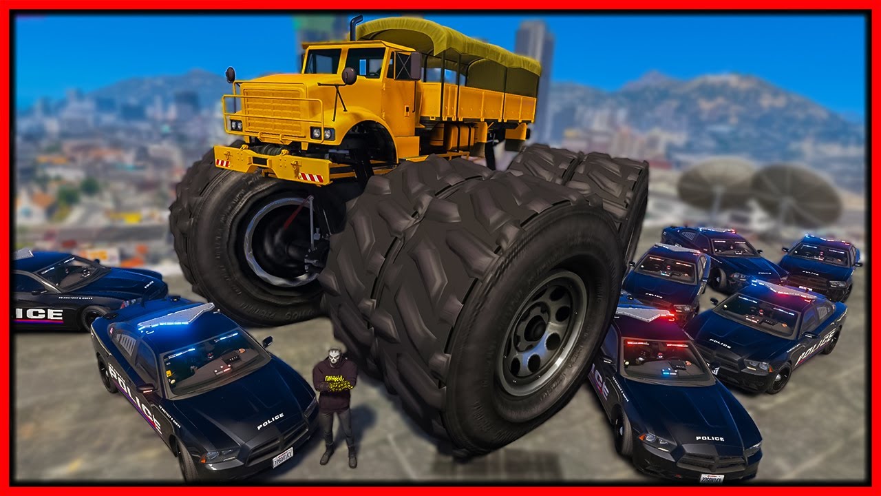 Build the Ultimate GTA Military Truck: Dominate Police Chases