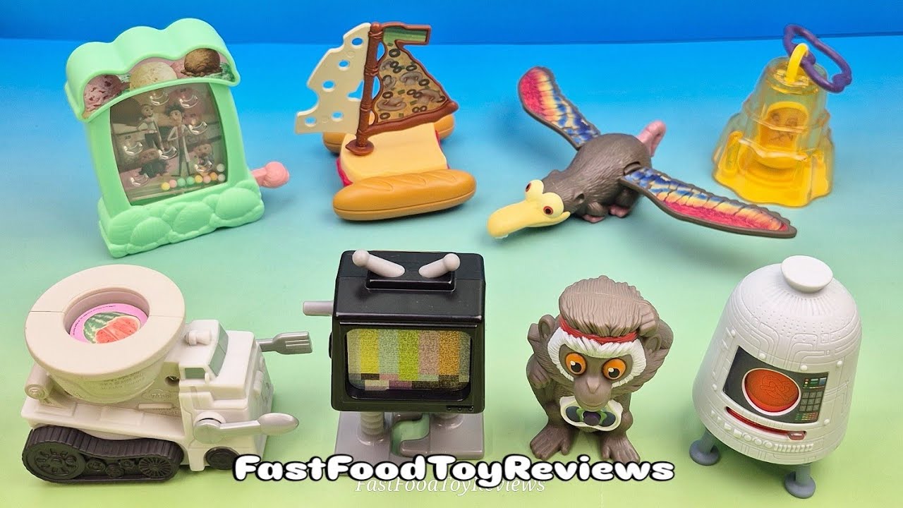 Burger King's 2009 Cloudy Meatballs Toys: Full Set Review & Value Guide