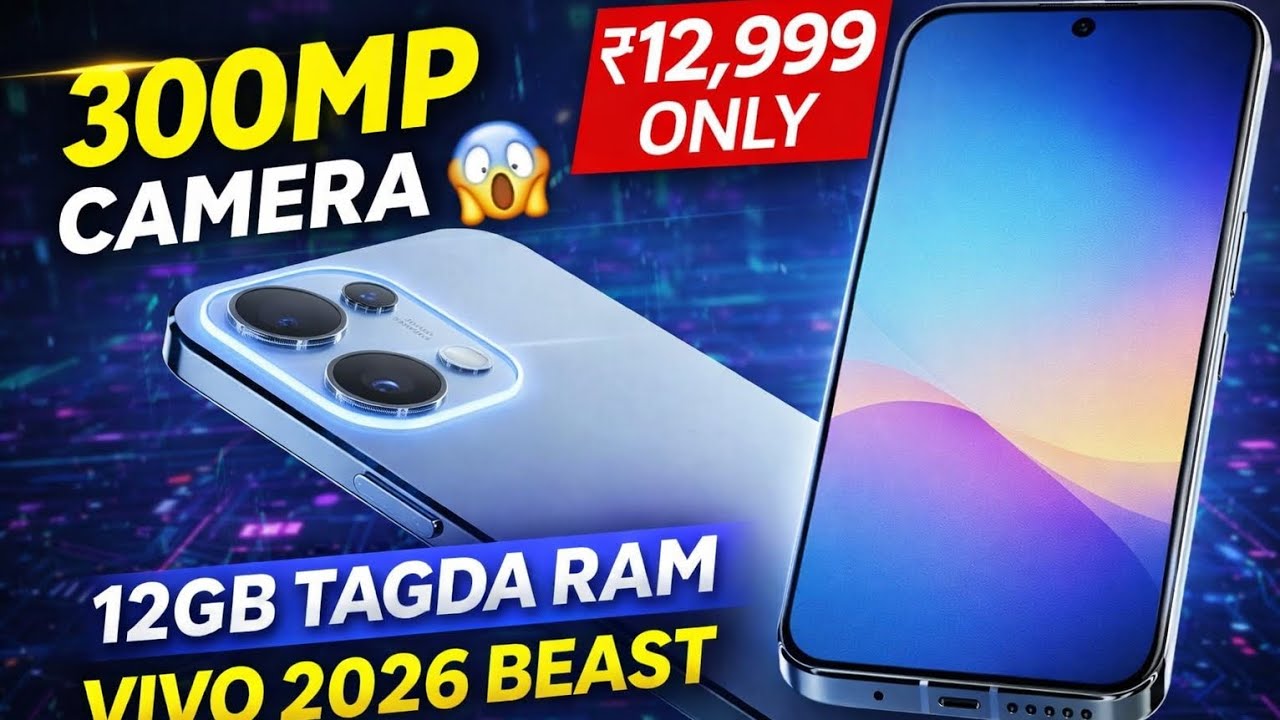 Vivo Premium 2026 Review: 300MP Camera & 12GB RAM Under ₹13K?