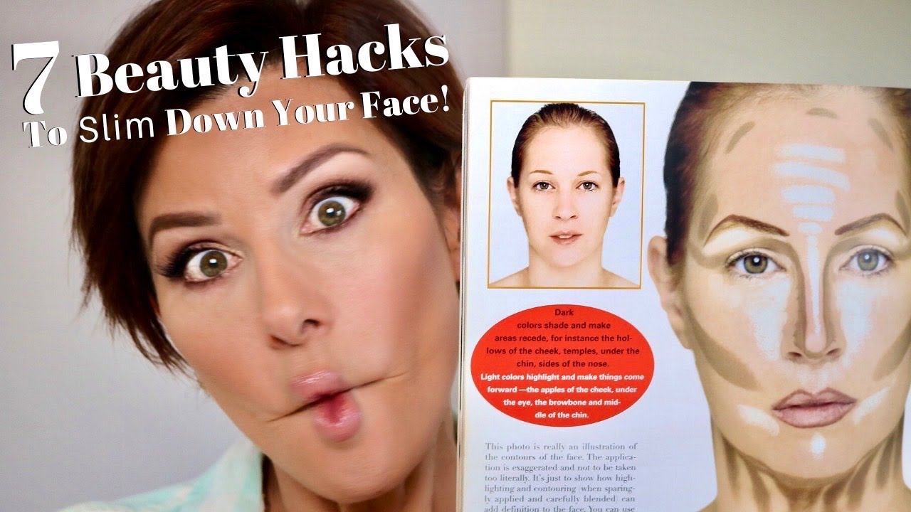 7 Beauty Hacks for a Slimmer-Looking Face (Instant Results)