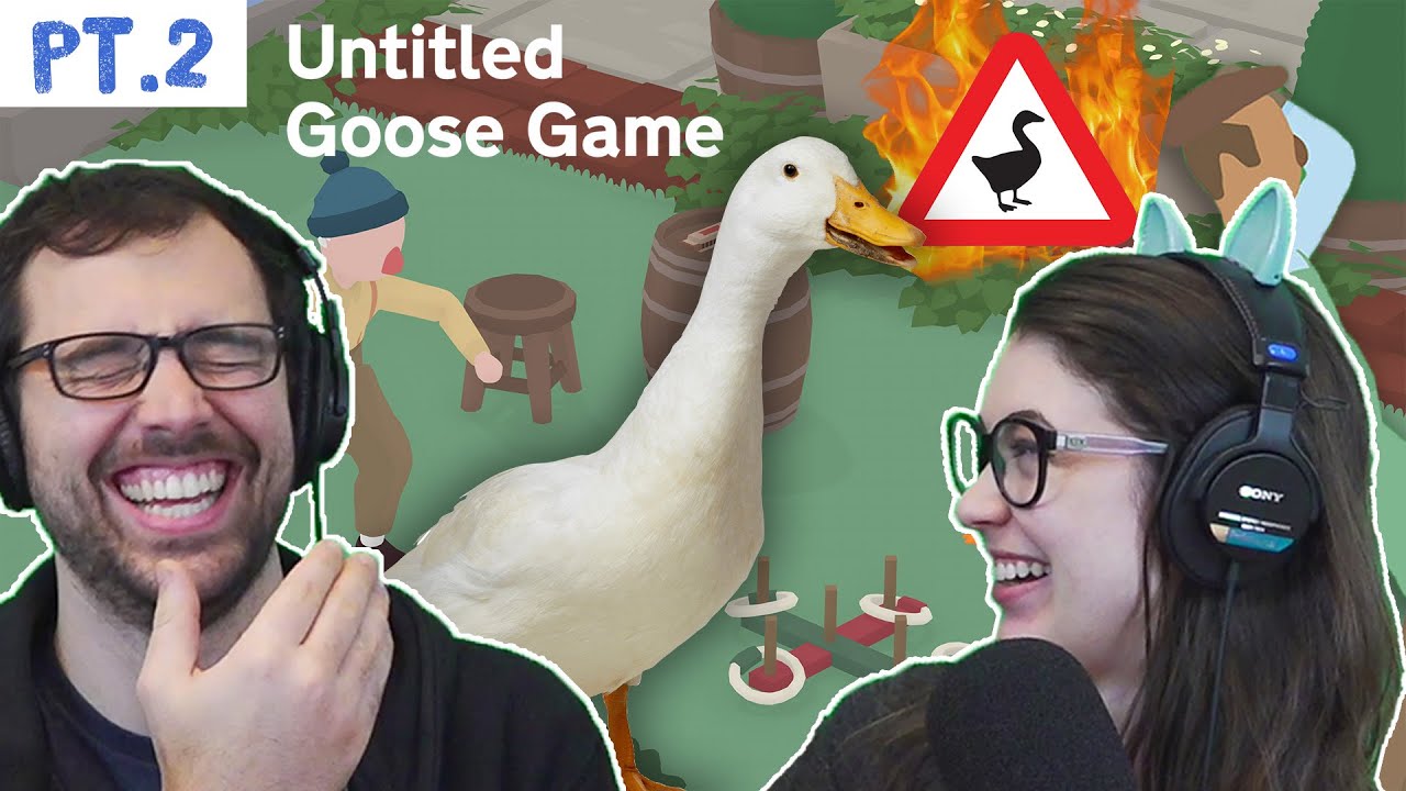 Untitled Goose Game Model Village Walkthrough: Steal Golden Bell