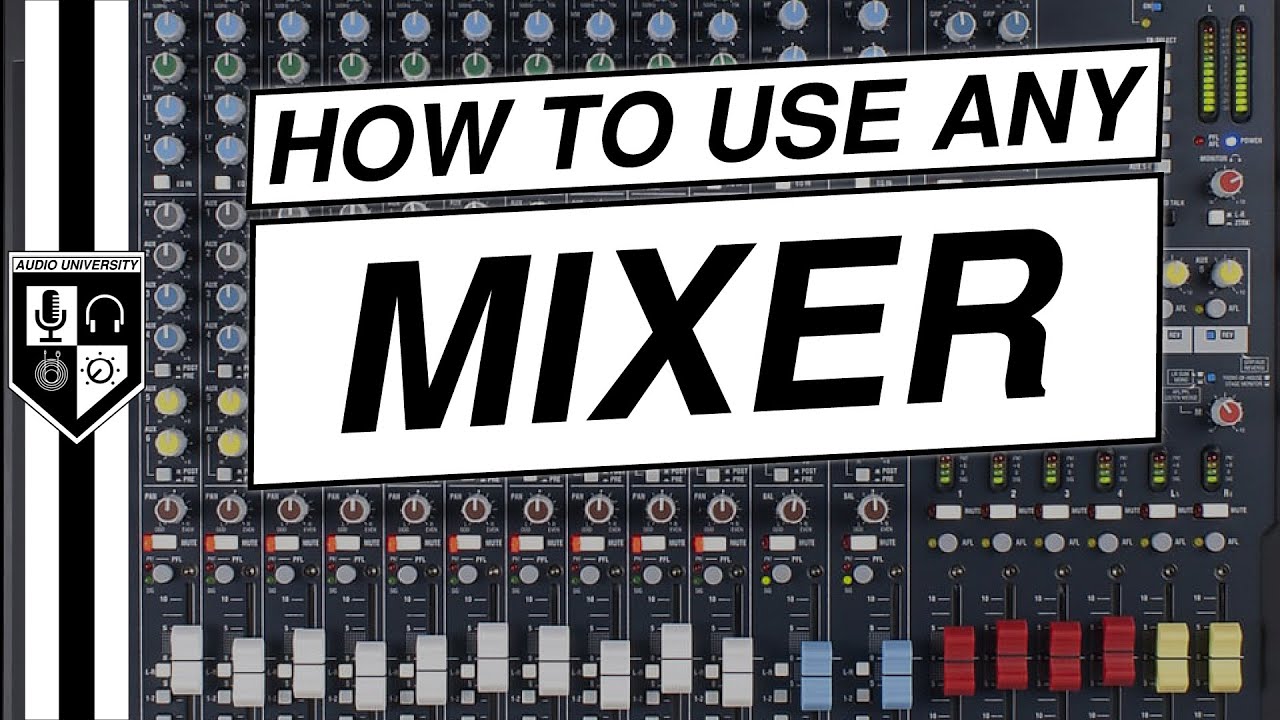 Analog Mixer Mastery: Essential Guide for Beginners