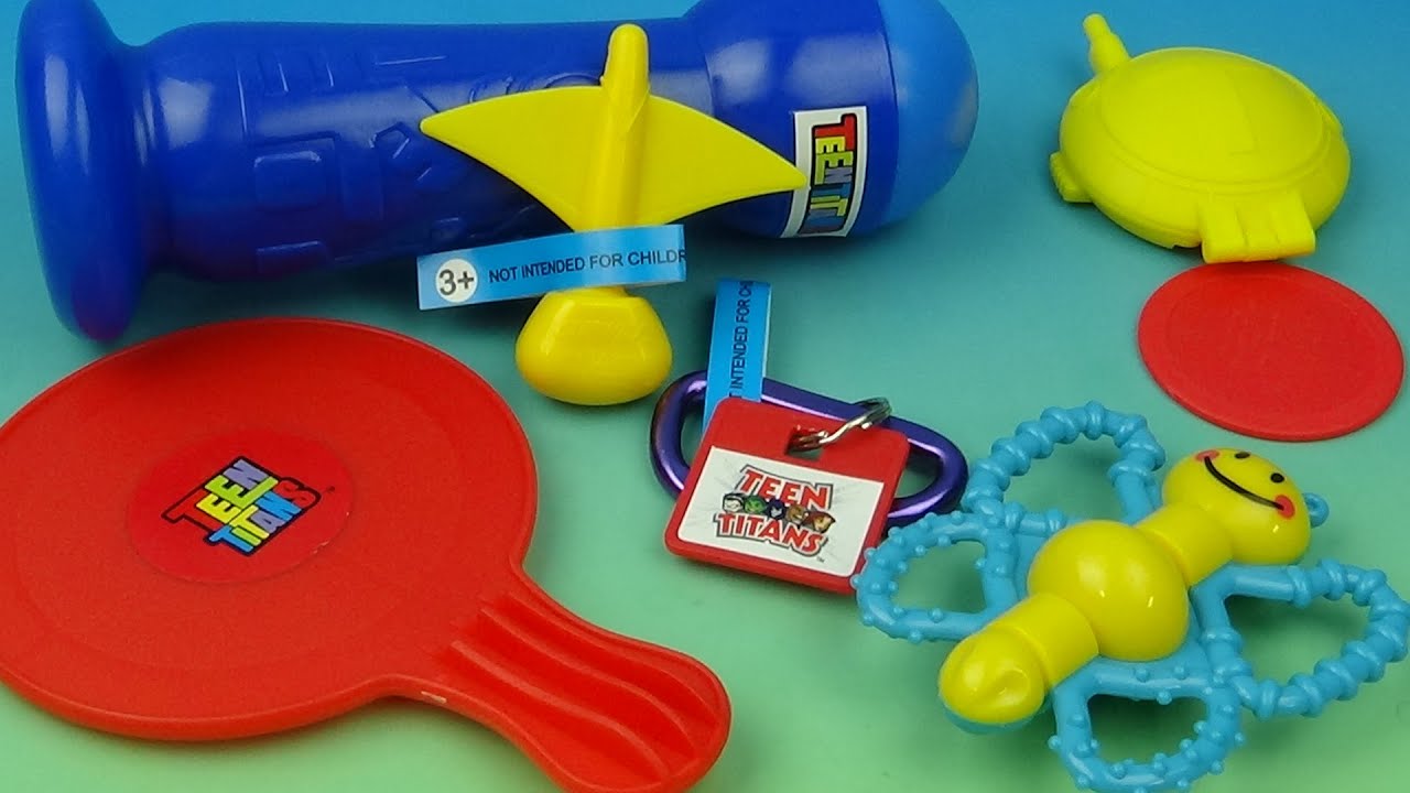 2004 Subway Teen Titans Toys Review & Collector's Guide